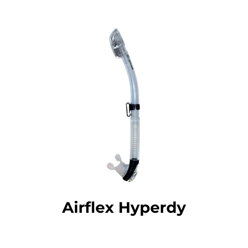 Tuba de snorkeling Airflex Hyperdry Beuchat